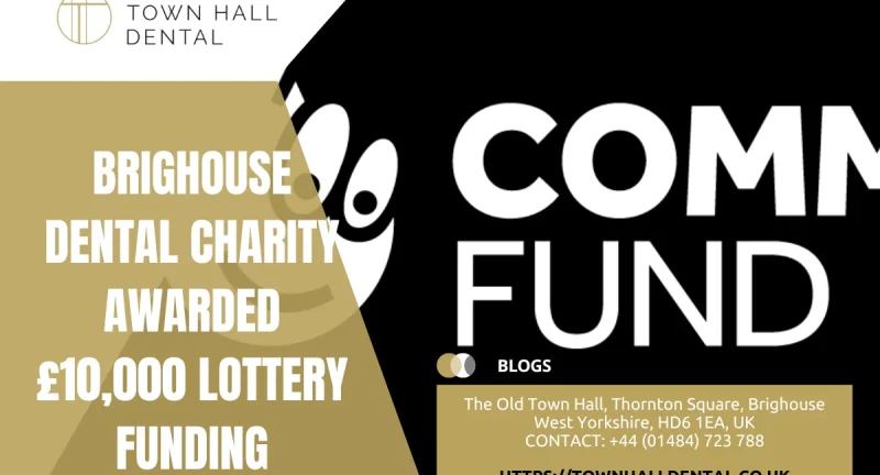 Brighouse Dental Charity Awarded £10,000 Lottery Funding